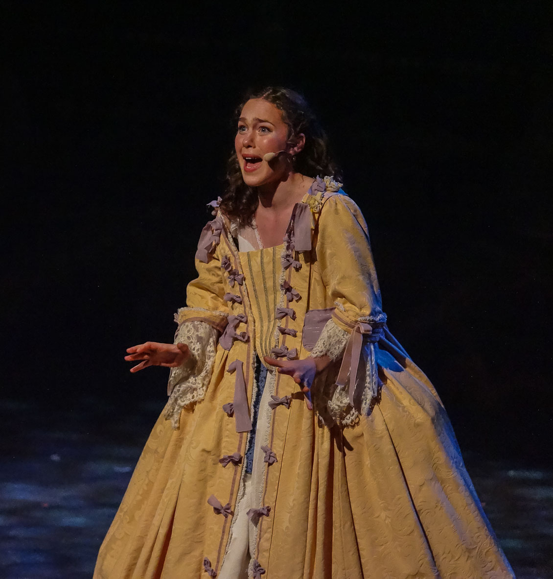 Christine Daaé. Le Fantôme de l'Opéra, Troupe du Phénix, 2019. Crédit photo Nicolas Gariepy.